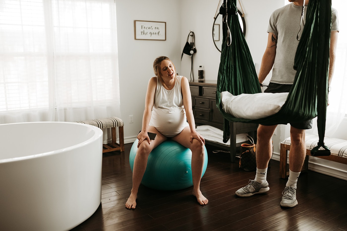 Lubbock birthing center - comfortable natural birth environment at Heartbeat Midwifery